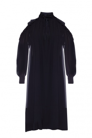 Silk dress with denuded shoulders, zdjęcie 1 Silk dress with denuded shoulders od Chloe